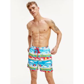 

Traje Tommy Hilfiger De Baño Con Estampado Playero talla: XL