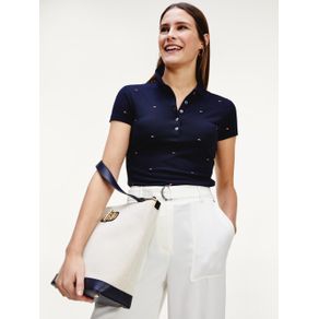 

Polo Tommy Hilfiger De Corte Slim Con Logos talla: XL