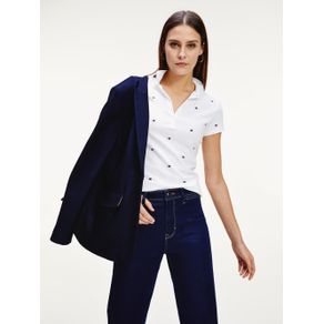 

Polo Tommy Hilfiger De Corte Slim Con Logos talla: L