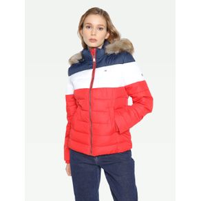 

Chamarra Tommy Jeans Faux Fur Extraíble Regular Fit talla: XS