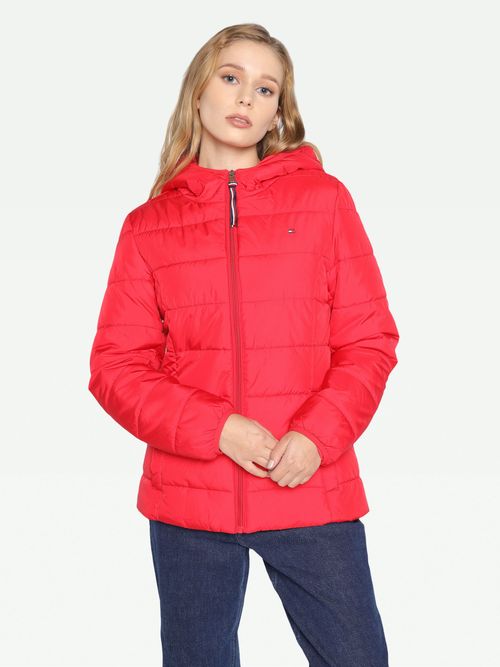 Chamarra tommy hilfiger mujer roja Clearance
