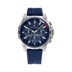 

Reloj Tommy Hilfiger Doble Azul De Silicón Talla: ÚNICA