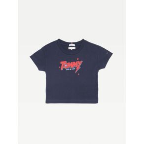 

Playera Tommy Hilfiger Retro De Algodón Orgánico Para Niña talla: 6