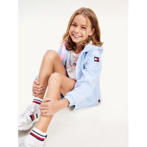 

CHAMARRA TOMMY HILFIGER DE RAYAS ITHACA CON CAPUCHA DE NIÑA Talla: 8
