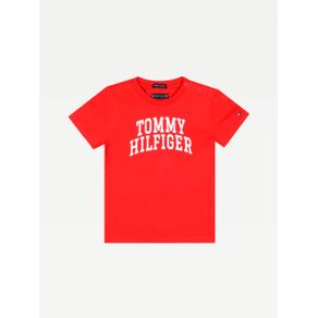 

Playera Tommy Hilfiger Con Logo Bandera Para Niño Talla: 2
