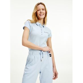 

Polo Tommy Hilfiger Con Logo De Cristales Y Corte Slim Talla: XS