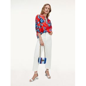 

Blusa Tommy Hilfiger De Flores Con Corte Amplio Talla: 32