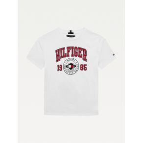 

Playera Tommy Hilfiger De Algodón Con Cuello A Contraste Para Niño Talla: 16