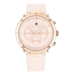 

Reloj Tommy Hilfiger Con Brazalete De Piel Rosado Talla: ÚNICA