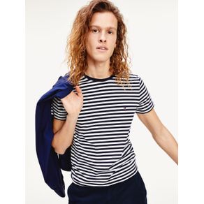 

Playera Tommy Hilfiger De Corte Slim En Algodón Elástico Talla: M