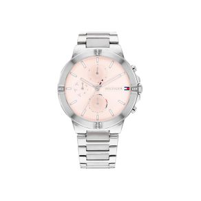 

Reloj Tommy Hilfiger Metálico Con Carátula Aperlada Talla: ÚNICA
