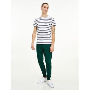 

Playera Tommy Hilfiger De Corte Slim En Algodón Elástico Talla: S