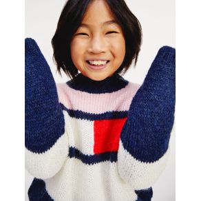 

Suéter Tommy Hilfiger Color Block Con Logo Para Niña Talla: 10