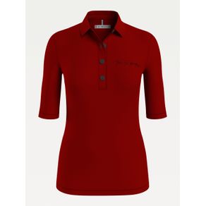 

POLO TOMMY HILFIGER de corte slim con logo DE MUJER Talla: XS