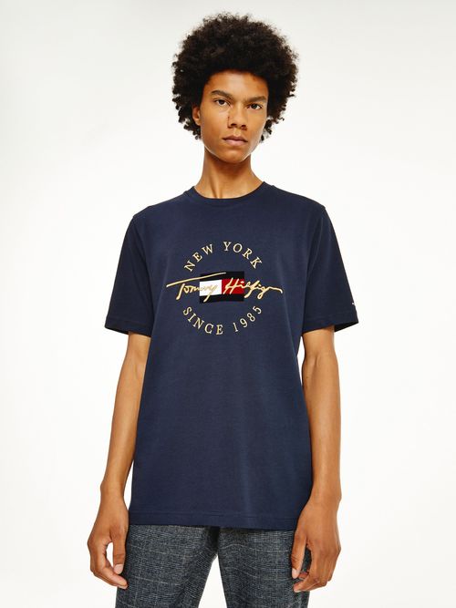 Camiseta-Tommy-Icons-de-corte-amplio-con-logo-Tommy-Hilfiger
