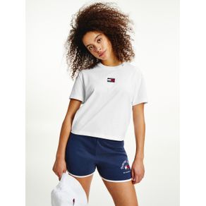 

Camiseta Tommy Jeans Con Parche De Mujer Talla: L