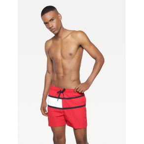 

TRAJE DE BAÑO TOMMY HILFIGER DE CORTE REGULAR Y LARGO MEDIO CON LOGO DE HOMBRE Talla: L