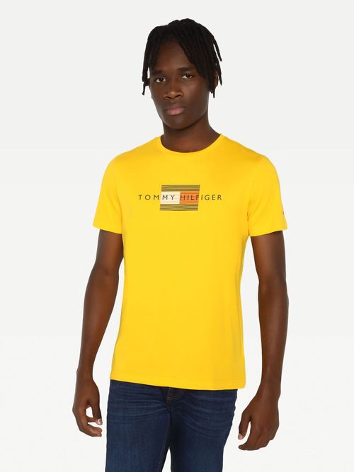 Camiseta-de-algodon-organico-con-logo-Tommy-Hilfiger