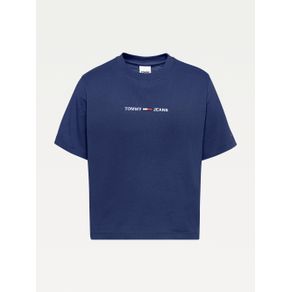 

PLAYERA TOMMY JEANS CROPPED CON LOGO BORDADO DE MUJER Talla: XL