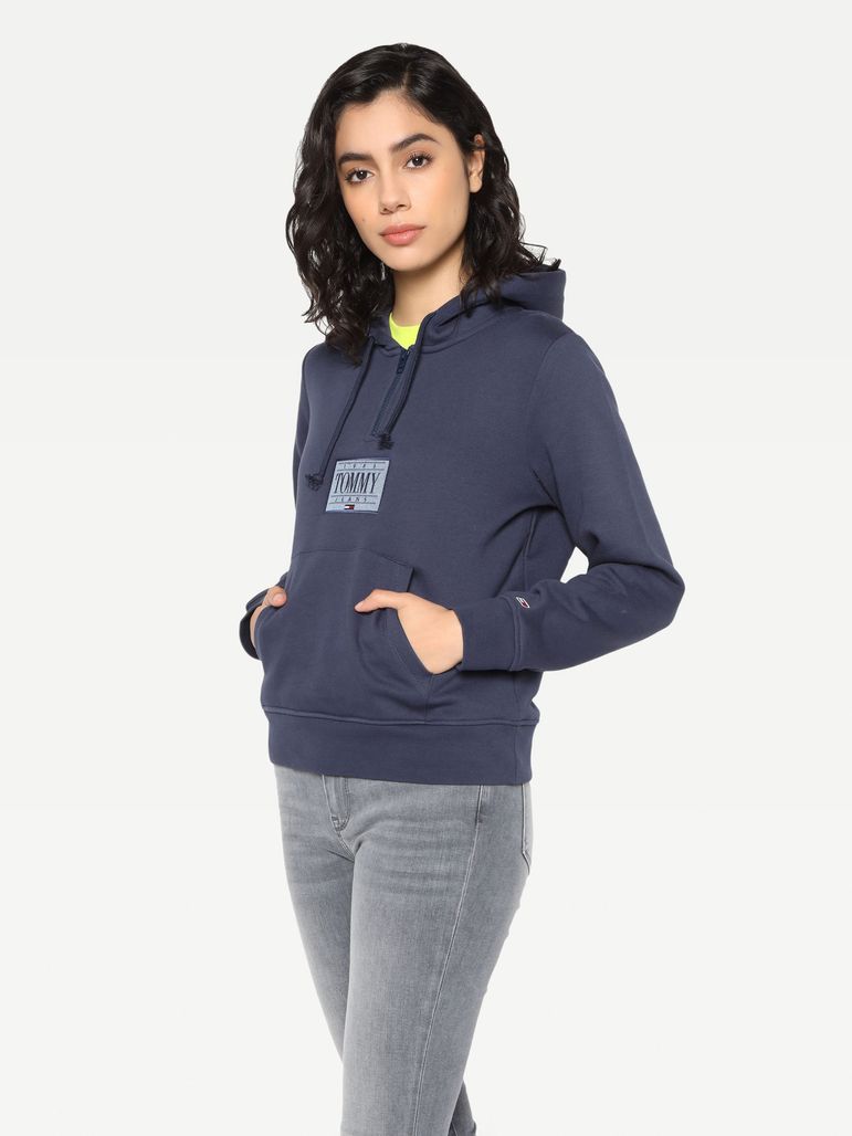 Sudadera Con Medio Cierre | Tommy Hilfiger - Tienda en Línea