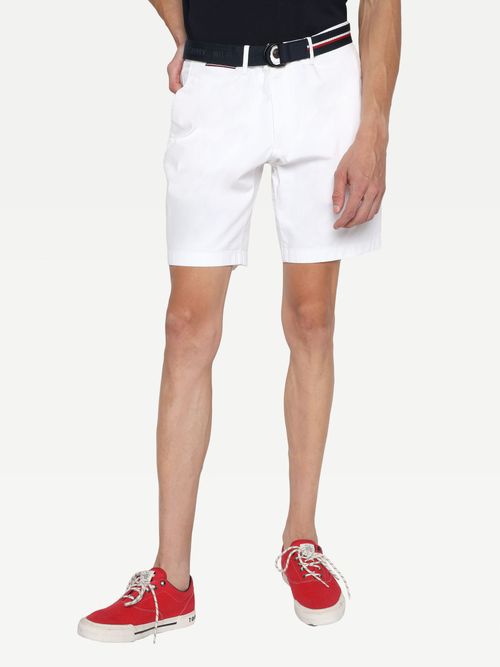 Tommy Hilfiger WW0WW30482 Beige - textil Shorts / Bermudas Mujer 72,93 €