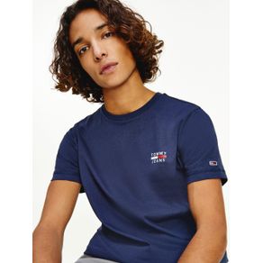 

PLAYERA TOMMY JEANS DE CORTE SLIM CON CUELLO ALTO DE HOMBRE Talla: L