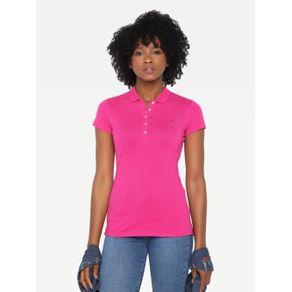 

POLO TOMMY HILFIGER DE ALGODÓN ELÁSTICO CON CORTE SLIM DE MUJER Talla: M