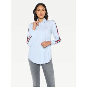 

CAMISA TOMMY HILFIGER AMPLIA DE CORTE GIRLFRIEND DE MUJER Talla: 32