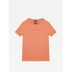 

PLAYERA TOMMY HILFIGER DE ALGODÓN ORGÁNICO CON LOGO BORDADO DE NIÑO Talla: 10