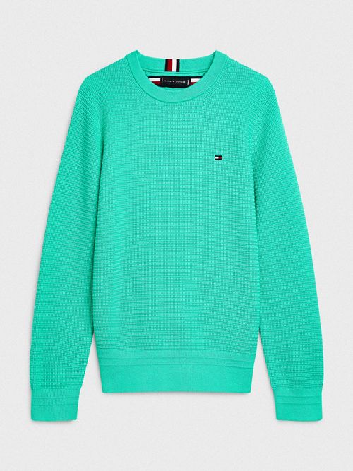 Tommy Hilfiger Multi Color Melange Sweater Suéter para Niños 
