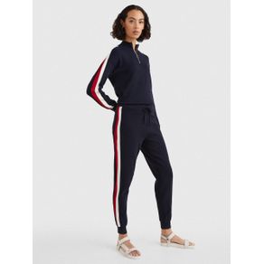 

JOGGER TOMMY HILFIGER DE ALGODÓN ORGÁNICO CON RAYAS DE MUJER Talla: XL