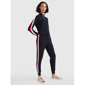 

JOGGER TOMMY HILFIGER DE ALGODÓN ORGÁNICO CON RAYAS DE MUJER Talla: XS