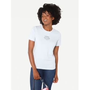 

PLAYERA TOMMY HILFIGER CON LOGOTIPO DE MUJER Talla: L