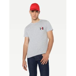 

PLAYERA TOMMY HILFIGER CON BANDERA DE TOMMY BORDADA DE HOMBRE Talla: S