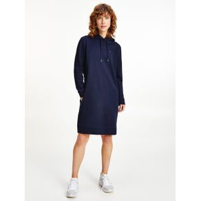 

VESTIDO TOMMY HILFIGER SUDADERA DE ALGODÓN CON GORRA DE MUJER Talla: S