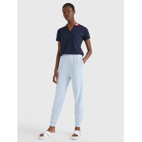 

POLO TOMMY HILFIGER DE CORTE SLIM CON CUELLO A CONTRASTE DE MUJER Talla: XS