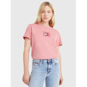 

PLAYERA TOMMY JEANS DE CORTE AMPLIO CON LOGO DE MUJER Talla: M
