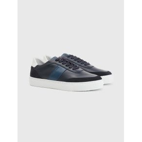

Tenis En Piel Tommy Hilfiger De Gran Calidad Talla: 25