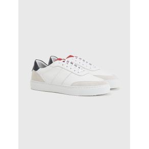 

Tenis En Piel Tommy Hilfiger De Gran Calidad Talla: 26.5