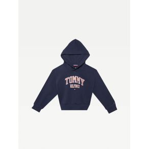

Sudadera Tommy Hilfiger Varsity Con Gorro Para Niña Talla: 12