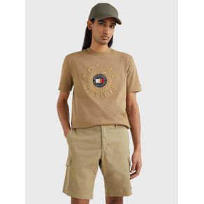 

PLAYERA TOMMY HILFIGER ICONS CON LOGO BORDADO DE HOMBRE Talla: L