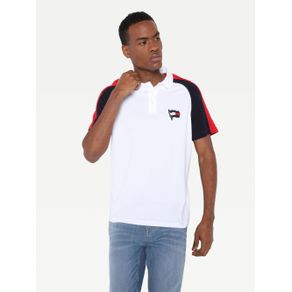 

Polo Tommy Hilfiger De Corte Regular Con Logo Ondulante Talla: M