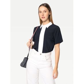 

BLUSA TOMMY HILFIGER COLORBLOCK DE MUJER Talla: 32