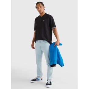 

POLO TOMMY JEANS DE ALGODÓN ORGÁNICO CON INSCRIPCIÓN DE HOMBRE Talla: XS