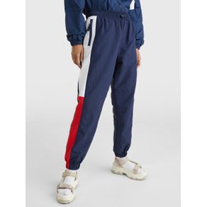 

PANTALÓN TOMMY JEANS ROMPEVIENTOS COLOR BLOCK DE MUJER Talla: L