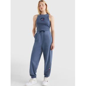 

PLAYERA TOMMY JEANS CROPPED SIN MANGAS Y CON LOGO DE MUJER Talla: XL