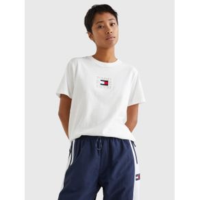 

PLAYERA TOMMY JEANS DE CORTE AMPLIO CON LOGO DE MUJER Talla: XL