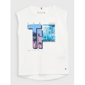 

PLAYERA TOMMY HILFIGER SIN MANGAS CON FOTOGRAFÍA PLAYERA TOMMY HILFIGER PARA NIÑA Talla: 4
