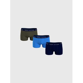 

Paquete De 3 Boxers Trunk Tommy Hilfiger Essential Con Logo Talla: L