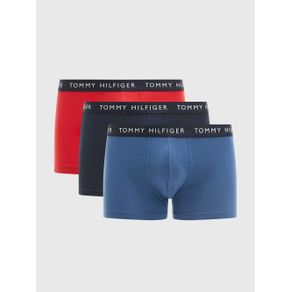 

Paquete De 3 Boxers Trunk Tommy Hilfiger Essential Con Logo Talla: S